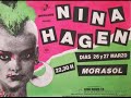 NINA HAGEN "IKI MASKA" LIVE MADRID 26/03/1984