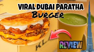 Dubai Viral Paratha Smash Burger | Klay Restaurant Experience 🇦🇪| Honest Review | Dubai Mall 