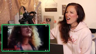 Vocal Coach REACTS to LED ZEPPELIN- IMMIGRANT SONG- live 1972