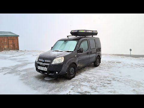 Testing our 2KW Chinese Diesel Heater at 2500m (-4°C)