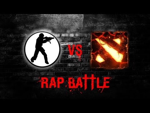 КОНТРА ПРОТИВ ДОТЫ - RAP BATTLE