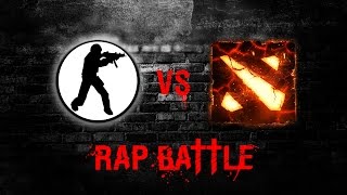 CS VS DOTA - RAP BATTLE