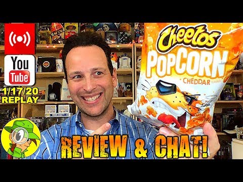 , title : 'Cheetos® | Cheddar Popcorn Review 🐆🍿 | Livestream Replay | 1.17.20 | Peep THIS Out!'