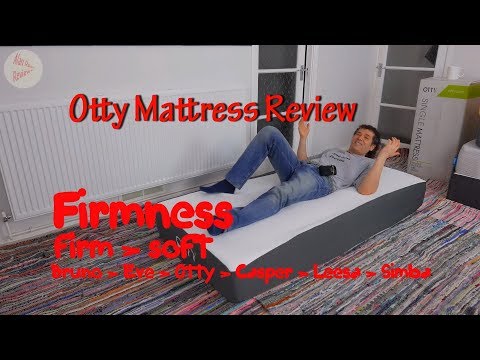 Otty Mattress Review 2018 - UK Gel Memory Foam Mattress with 2000 Pocket Springs - CertiPur