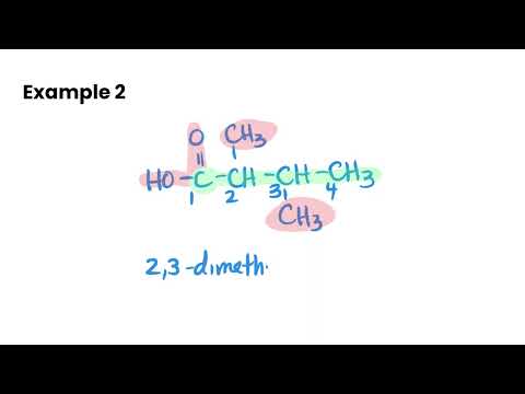 Naming Carboxylic Acids and Esters | Organic Chemistry Nomenclature