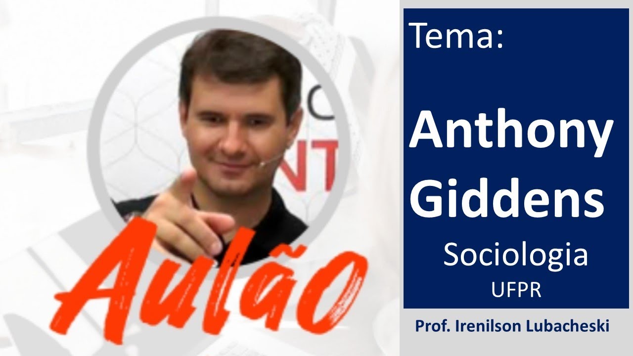 SOCIOLOGIA UFPR - ANTHONY GIDDENS / Obra Sociologia
