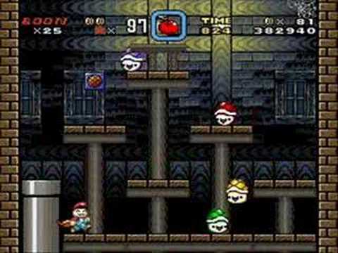 Vip Mario 4 - The mansion inundated above floor level