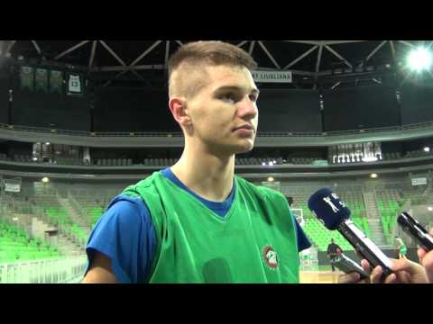 Mesiček pred tekmo 3. kroga EuroCupa (Union Olimpija - Telekom Baskets Bonn)