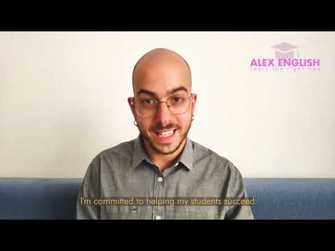 Take your English skills to the next level with Alex English!