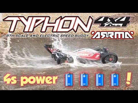 4s Powered Arrma Typhon 3s