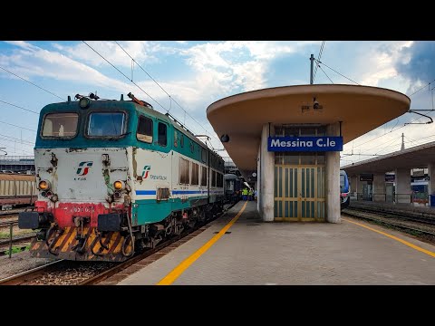Un POMERIGGIO d'ECCEZIONE a MESSINA Centrale...(Imbarchi, E656, D145...) prima parte