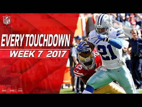 Every Touchdown from Week 7 | 2017 NFL Highlights