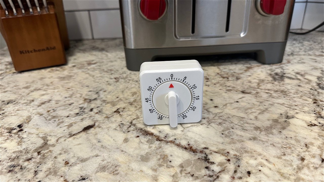 60 Minute Mechanical Kitchen Cooking Timer