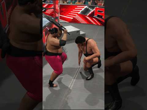 Andre the Giant vs Yokozuna WWE #shorts #shortsfeed #shortvideo