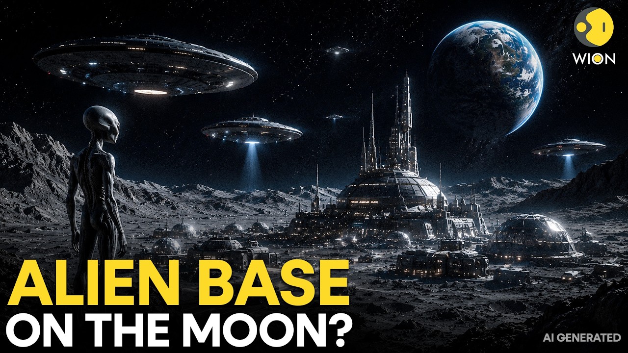 UFO Files: ‘Alien BASE’ on the Moon’s Dark Side? Secret NASA Audio Recording Leaked? |WION Originals