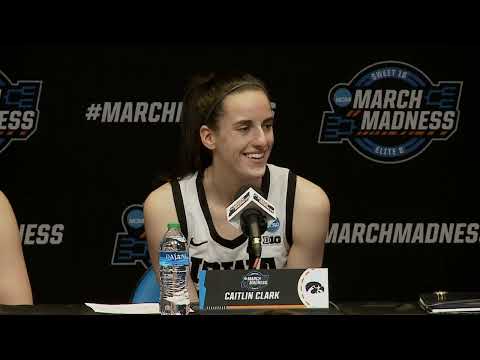Iowa women's basketball postgame press conference after Sweet 16 win over Colorado