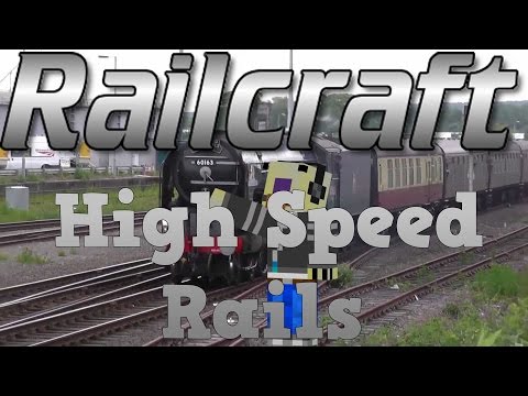 Railcraft Tutorial: High Speed Rails