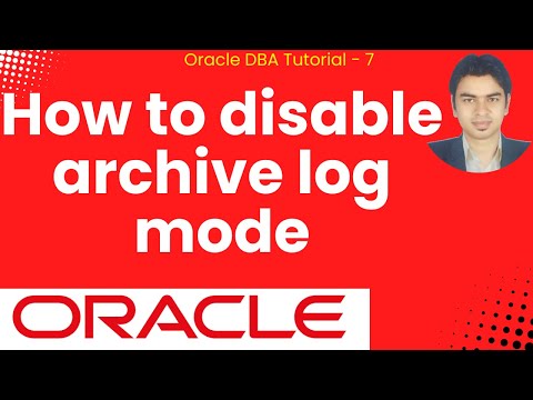 How to disable archive log mode #archive #oracledbaonlinetraining #oracle11g #oracle #oracledb #dba