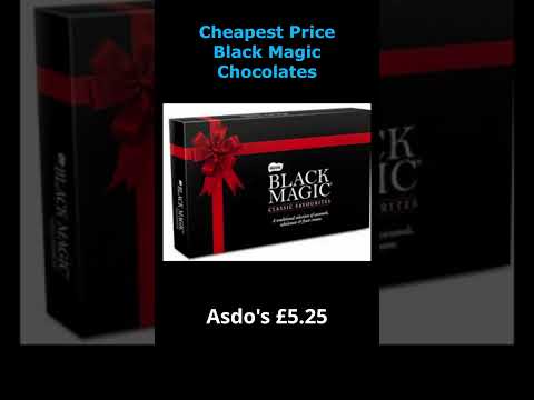 How to buy the cheapest Nestle Black Magic Dark Chocolate Box (348g)? A delicious treat!