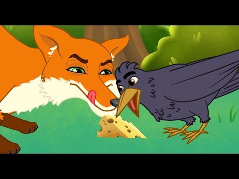 Le Corbeau et le Renard | Fable de La Fontaine | dessin animé en français avec les P'tits z'Amis