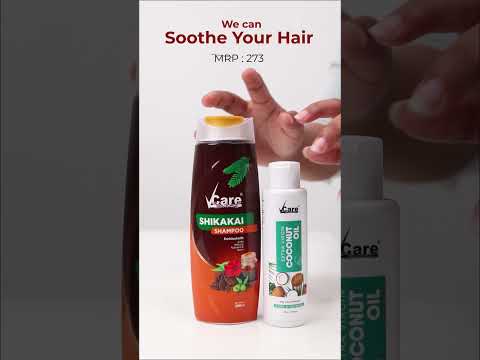 Vcare shikakai shampoo for men, packaging size: 200ml