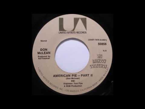 Don McLean - American Pie (single mix) (1971)