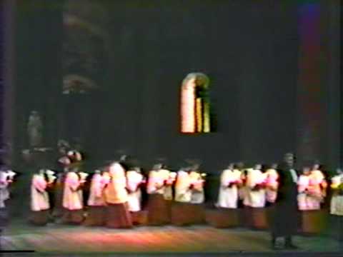 JUSTINO DIAZ IS SCARPIA:  "TE DEUM" FROM TOSCA (1983)