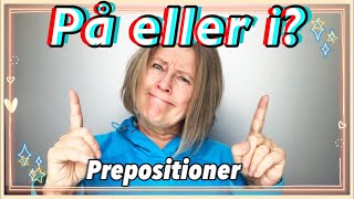 På eller i? - prepositioner - Svensk grammatik - Svenska med Marie - Film nummer 500!!!!!