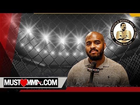 BKFC Heavyweight Champ Arnold Adams at Bare Knuckle HOF 2019 Induction