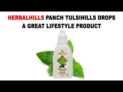 Herbal hills panch tulsi hills 30ml drops-cough & cold, immu...