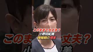 小野田紀美「反日プロパガンダにどう対抗するか」情報戦の現実