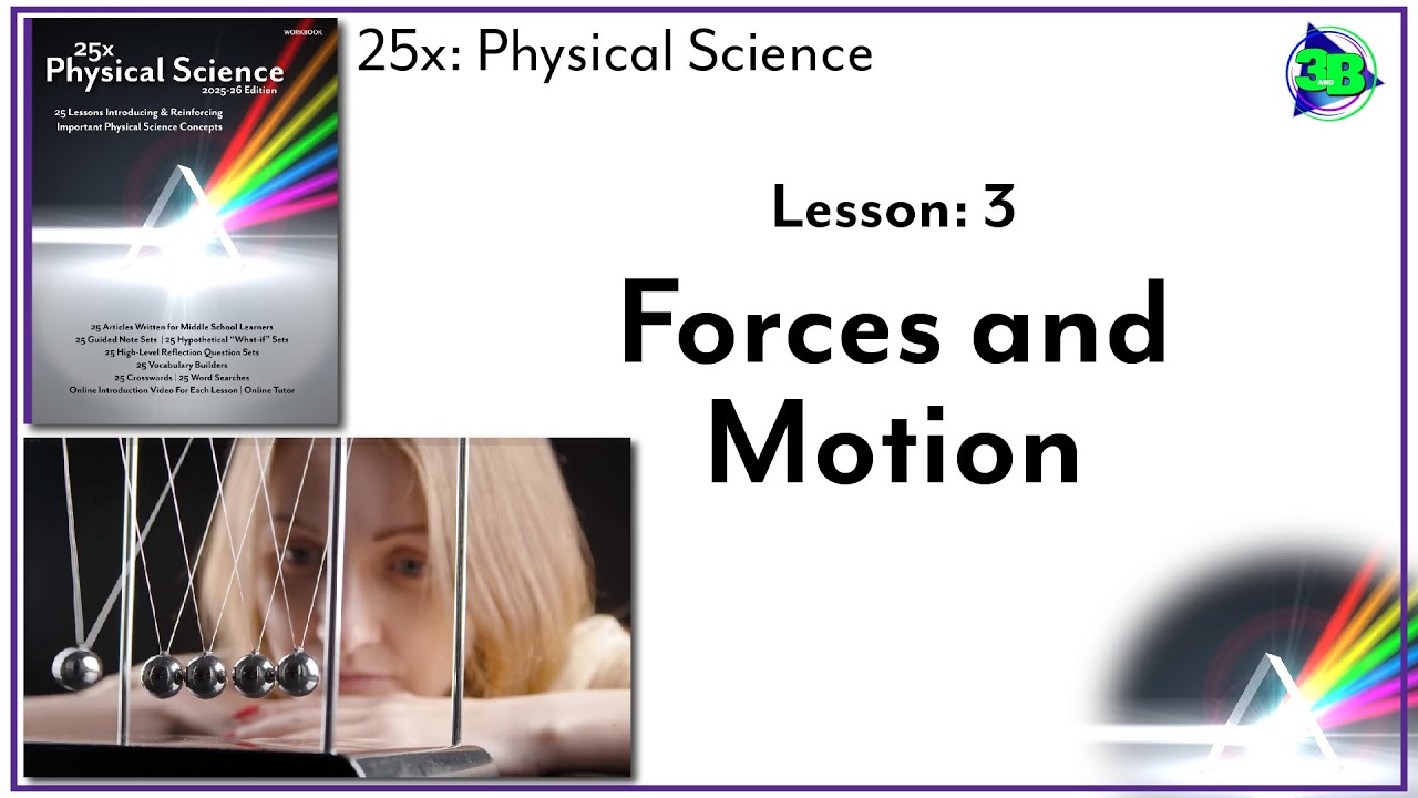 Forces and Motion - (25x: Physical Science - Lesson 3)