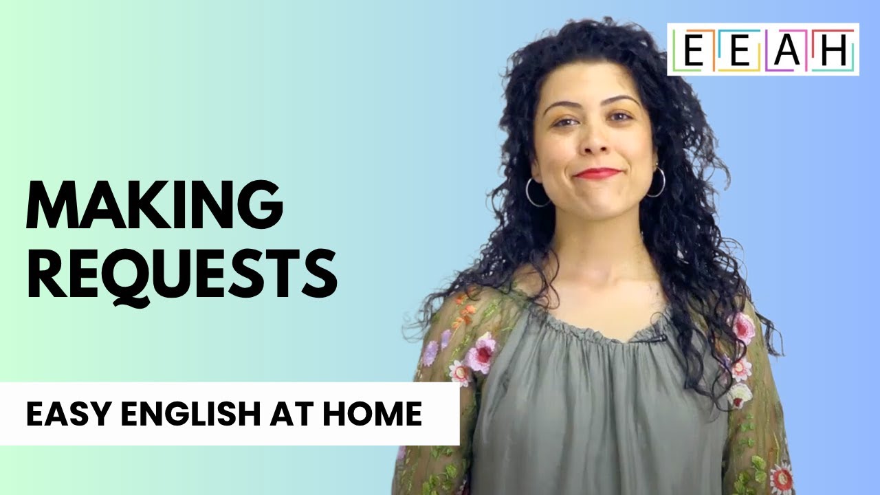Elementary English #23: Making Requests | Easy English at Home