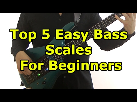 Top 5 Easy Bass Scales For Beginners