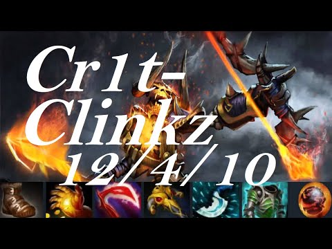 Cr1t- mid Clinkz vs Miracle- mid Zeus - no way out~ - dota2