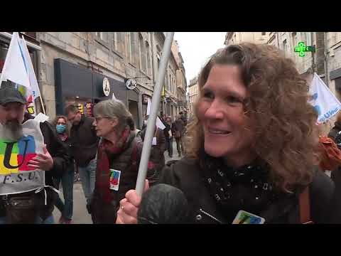 Manifestation à Besançon ce 17 mars à l'appel des syndicats pour une augmentation du pouvoir d'achat