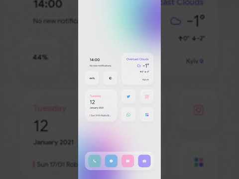 Prostolight KLWP theme