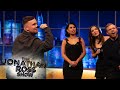 Luke Littler Plays Darts With Millie Bobby Brown Raye Rob Beckett The Jonathan Ross Show