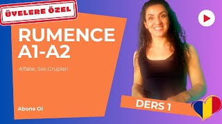 RUMENCE A1-A2 / DERS 1 / ALFABE - SES GRUPLARI