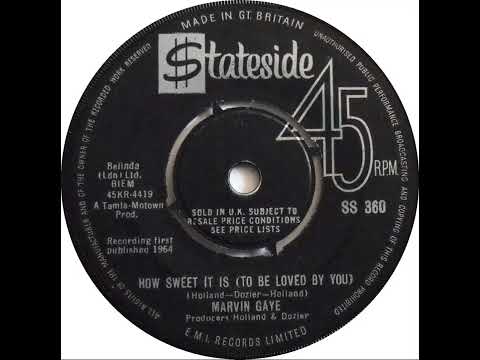 UK New Entry 1964 (285) Marvin Gaye - How Sweet It Is (To Be Loved By You)