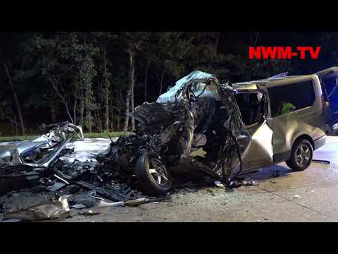 2020 10 07 Transporter unter LKW mehrere Tote NWM TV