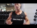 Paulie V - Push Day 12 Days out + Bringing Up Lagging Bodyparts