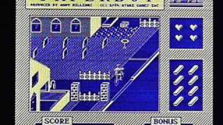 Paperboy on Acorn Electron 8 bit vintage home computer. Gameplay & Commentary