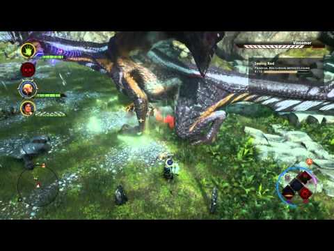 Dragon Age Inquisition Playthrough Pt.214- Vinsomer dragon fight! (Final, a gruesome death)