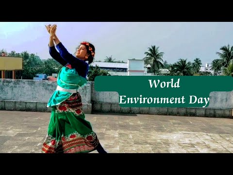 Mother Nature -- •World Environment Day Dance || Classical Dance Cover • -- By Shreya Ghosh