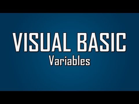 Learn Visual Basic 4 Variables