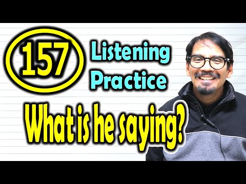 彼は何を言っているのか(157) (リスニング練習) [ ForB英会話レッスン ] (What is he saying?(157) (Listening Practice) [ ForB English Lesson ])