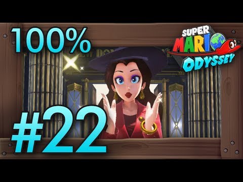 Super Mario Odyssey 100% Walkthrough Part 22 | Metro #3 & Cascade Kingdom #2 (All Moons & Coins)