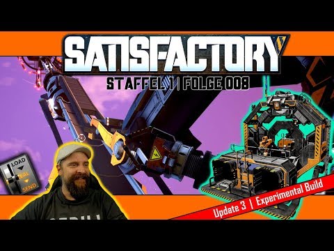 Satisfactory deutsch 🔩 S1E008: Weltraumlift Phase 1 - Tier 3 & 4 freischalten | german gameplay