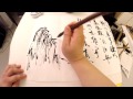Chi In Nature Chinese Calligraphy Gift To Fan Gabriel Zhujeliang